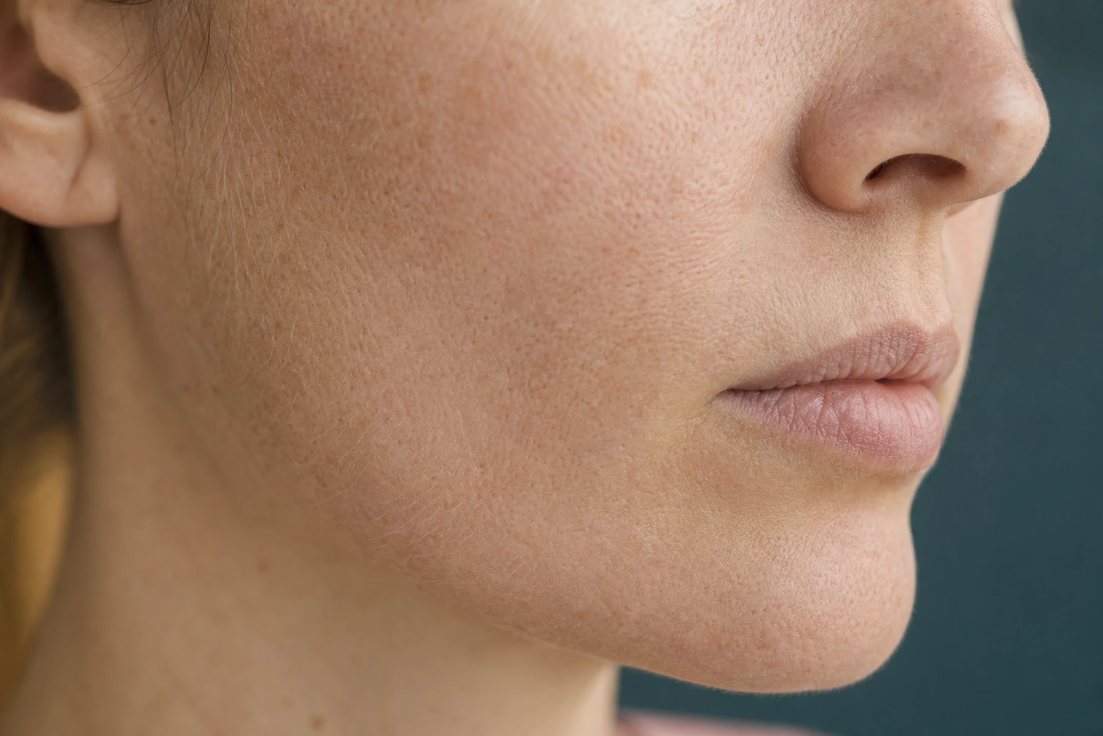 huid close-up
